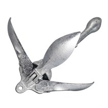 카약 카누 닻가지 폴딩 앙카 물닻 낚시배 정박 앵커, 6kg 앵커 + 30m 앵커 로프