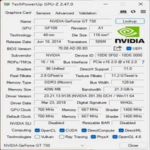 SJS 비디오 카드 GeForce GT730 디스플레이 Vga 4GB DDR3 NVIDIA 게임 PC HDMI 용 128Bit 컴퓨터 그래픽, 한개옵션0