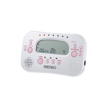 SEIKO 세이코 튜너 메트로놈 스톱워치 포함 펄화이트 STH100W