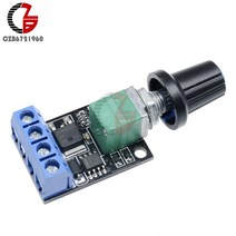 5-16V 전압 조정기 10-14KHz 10A DC 모터 속도 컨트롤러 5V 12V PWM 조정 가능한 팬 제어, 한개옵션0