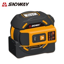 레이저거리측정기 스마트 레이저 양방향 줄자 거리 측정기 sndway 측정 sw-tm40 sw-tm60 자가 교정 연속 측정, 40m, 40m