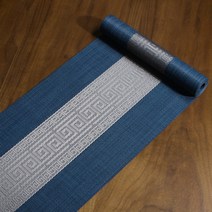 고급 명품 식탁 포인트 테이블 보 고급 감성 특별 독특 손님 응접 차 커버, 감색, 30*60