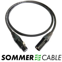 좀머 XLR(암)-XLR(수) 블랙 3M [GALILEO238+/뉴트릭]