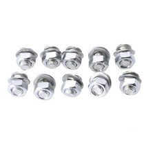 브레이크 케이블 조절기 클램프 잠금 나사 볼트 자전거 오토바이 MTB 자전거 액세서리 10 개, 10pcs