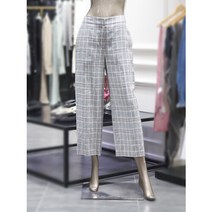 [AK PLAZA] [제시뉴욕]체크 일자핏 린넨팬츠MC3-NRPI2820
