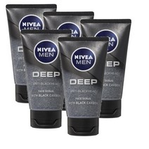 니베아 딥 페이스 스크럽 75ml Nivea Deep Face Scrub, 5개