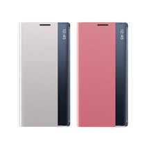 갤럭시A72 4G 슬림 클리어 뷰 커버 가죽 케이스 P437 베락스케이스 슬림케이스 베락스 가죽케이스 뷰케이스 커버케이스 갤럭시A72케이스 갤럭시케이