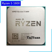[해외]Amd ryzen 5 1600 r5 1600 3.2 ghz 6 코어 cpu 프로세서, One Size, One Color