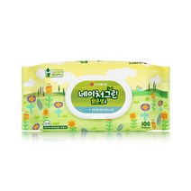 LG 네이처그린 맑은샘 비데 물티슈 캡형 100매 x 30입 1BOX 캠핑 야외, 상세페이지 참조