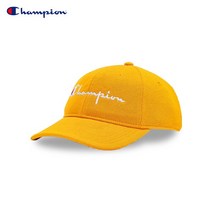 챔피온 리버스웨이브 모자 볼캡 DAD HAT 시트러스, 딥블루:Free