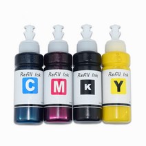 잉크 리필 세트 엡손 TMC3500 TMC3510 TMC3520 안료 키트 라벨 프린터 C3500 C3510 C3520 4 색 100ml