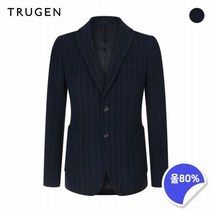 트루젠 모혼방 스트라이프패턴 자켓 TG9W0-MJK560