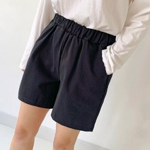 퍼니걸스 3961 데일리 밴딩 3부 숏 팬츠 여성의류