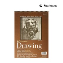 스트라스모아 S4 드로잉 Smooth 스프링 23x30cm 24매 400시리즈