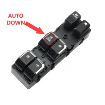 JAC T6 S5 자동차 엘리베이터 스위치 어셈블리 용 왼손 드라이버 전원 마스터 창 스위치 3750030U1510 375, 02 AUTO DOWN