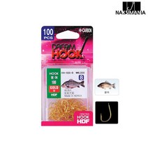 HDF 드림훅 붕어 금색 100개입 덕용 민물바늘 HH-555
