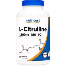 뉴트리코스트 L-시트룰린 750mg 180개입, 180개입x 1개