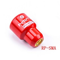 블랙쉽 롤리팝 4 RHCP 안테나 고이득 FPV 송신기/수신기 RC 레이싱용 SMA/RP-SMA/MMCX/UFL 5.8G 2.8Dbi, [37] RP SMA Red