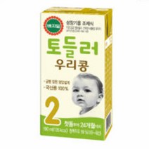정식품 베지밀 토들러 우리콩 2단계 190ml (32개)