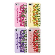 미스터마켓 갤럭시노트4 9C9C 튤립꽃말 슬림 하드 케이스 N910 (5636802), 레드, 갤럭시노트4/N910