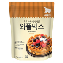 곰표 와플믹스 / 쉽게 만드는 아메리칸 와플, 8팩, 1kg