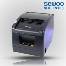 [SEWOO] SLK-TS100 세우 3인치 감열지 영수증 프린터 포스프린터 순번대기표, SLK-TS100 PC에 연결
