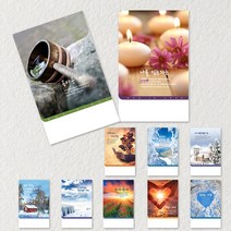 예닮 52주보 3단주보 52종x100매 주보 교회주보 주보용지 기성 주보인쇄 견적요망, 1세트