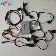 오토바이스캐너 바이크진단기 바이크스캐너 테스터 리더기 obd2스캐너 배터리테스터 야마하 SYM KYMCO 스즈키 HTF PGO 오토바이를 위한 6in1 PC 오토바이