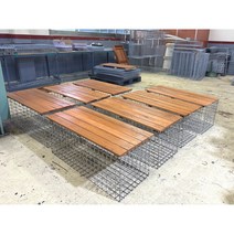 개비온 벤치 앉음벽 야외 정원 카페 인테리어 DIY, 2m