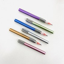 몽땅 연필깍지 홀더 뚜껑, 연핑크