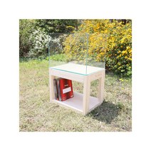 원목 축양장 2자광폭 키낮은 축양장 600x450T-002 상판 포함