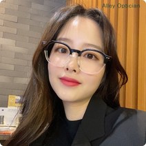 ALLEY 블루라이트 차단 안경 뿔테 렘토쉬 스타일 남녀공용 2557