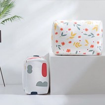 이불 보관함 정리함 수납함 패딩보관함 보관커버, 꽃무늬 소