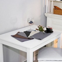 [나산] 냅킨 린넨 100% 젠스타일 RS91-2 6장 SET 40x30cm 당일발송, 상세설명 참조, 01 스노우화이트