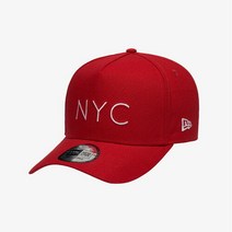 뉴에라 [뉴에라]K프레임 NYC 딘 볼캡 레드 (12836236)