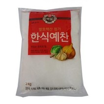 와이딜 한식예찬3kg2개 백설, 수량본상품선택