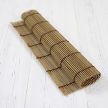 라탄 우드 대나무 롤 테이블 매트 식탁 받침 2개 세트, 단품, 단품