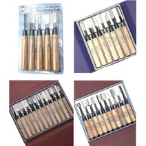 천비 조각도 조각칼 조각끌, 3. 천비 조각도 7pcs 쌈지케이스