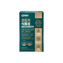 GNM자연의품격 초임계 식물성 알티지오메가3 505mg 60캡슐, GNM자연의품격 초임계 식물성 알