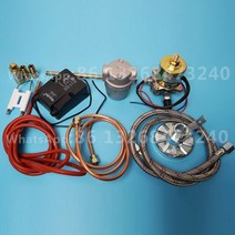 가정용가압펌프 디젤 식물성 오일 사이펀 폐기물 노즐 용 펌프 바이오 입자 버너 점화 시스템 점화기 인젝터 전자기, 65S1.75GPH Whole Set