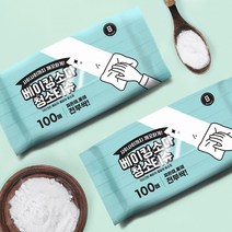 베이킹소다 청소티슈 100매, 단품