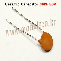 세라믹콘덴서39pF(1개~1000개) 세라믹커패시터 세39P Ceramic Capacitor 39pF 50vDC, 세라믹39P(1000개)