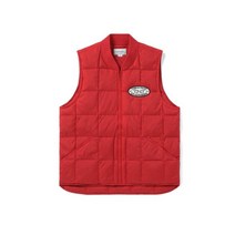 THISISNEVERTHAT Ripstop Quilted Down Vest Red TN233OOWVH01RED 291180