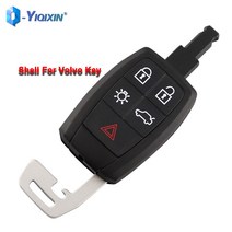 YIQIXIN 5 버튼 볼보 C30 C70 XC90 V70 S60 V40 V50 D5 스마트 케이스 커버 교체 용 리모컨 키 쉘