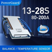 신형 파워뱅크 야외용 대용량 캠핑용 차박 인산철배터리 휴대용 파워 가드 BMS 13S 14S 1S 16S 17S 19S 20S LiFepo4 48V 60V 72V 리튬 이온 A 1, Lifepo4 24S 72V, 100A