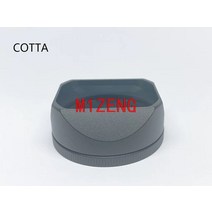 후지 필름 후지 FinePix X100/X100S/X100T/X100V/X100F 카메라 블랙 실버 용 금속 렌즈 후드 커버 보호대, 02 silver