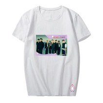남방스타일 펜타곤 앨범 사랑 또는 걸릴 5 인쇄 목 짧은 소매 kpop 남여 패션 t셔츠 여름 2867204082