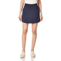 캘러웨이 여성용 Opti-dri 니트 스커트 복부 컨트롤 포함 블루, Peacoat, Peacoat