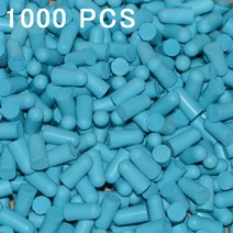 귀마개1000 개 귀마개 도매 수면 소음 감소 음악 차단 방음 스폰지 모험 시간 귀 플러그, 03 blue earplugs
