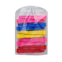 악어핀셋 10개입/헤어핀셋/머리핀/집게핀